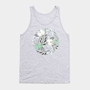 Circle Poppy Tank Top